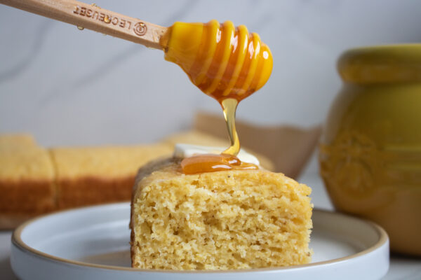 Honey butter cornbread