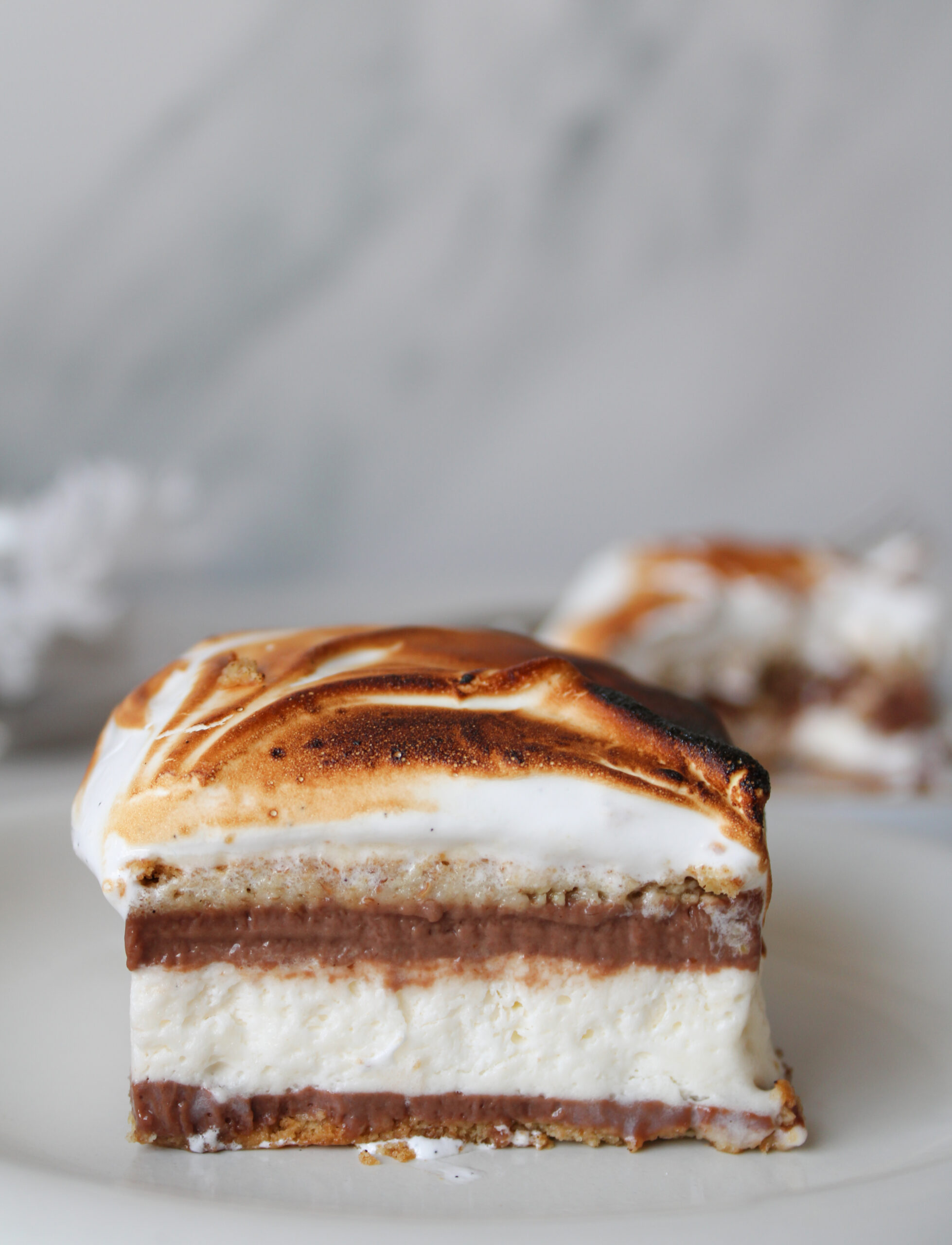 S'mores No Bake Ice Box Cake Lily P Crumbs