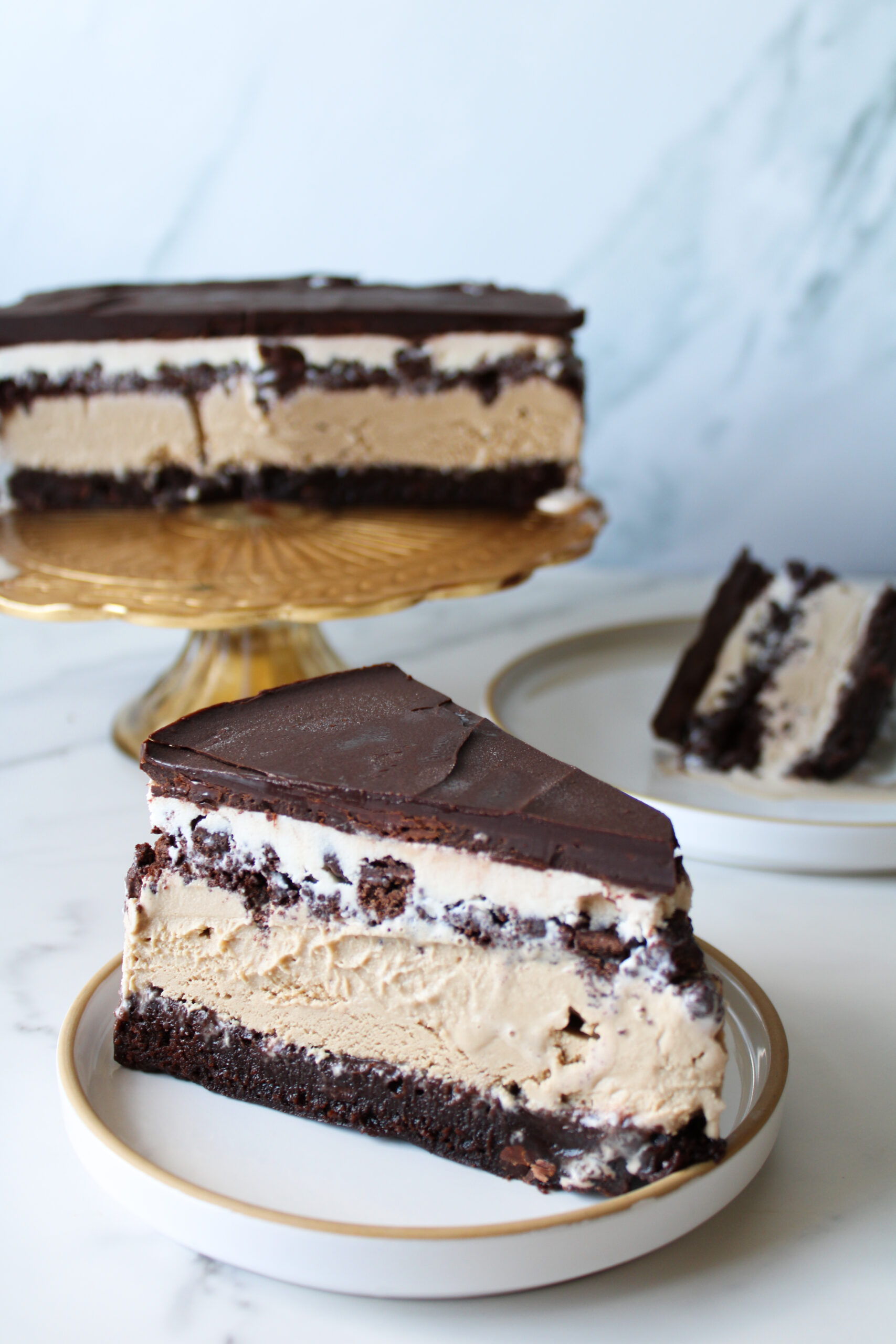 Coffee Coffee Ice Cream Cake Lily P Crumbs