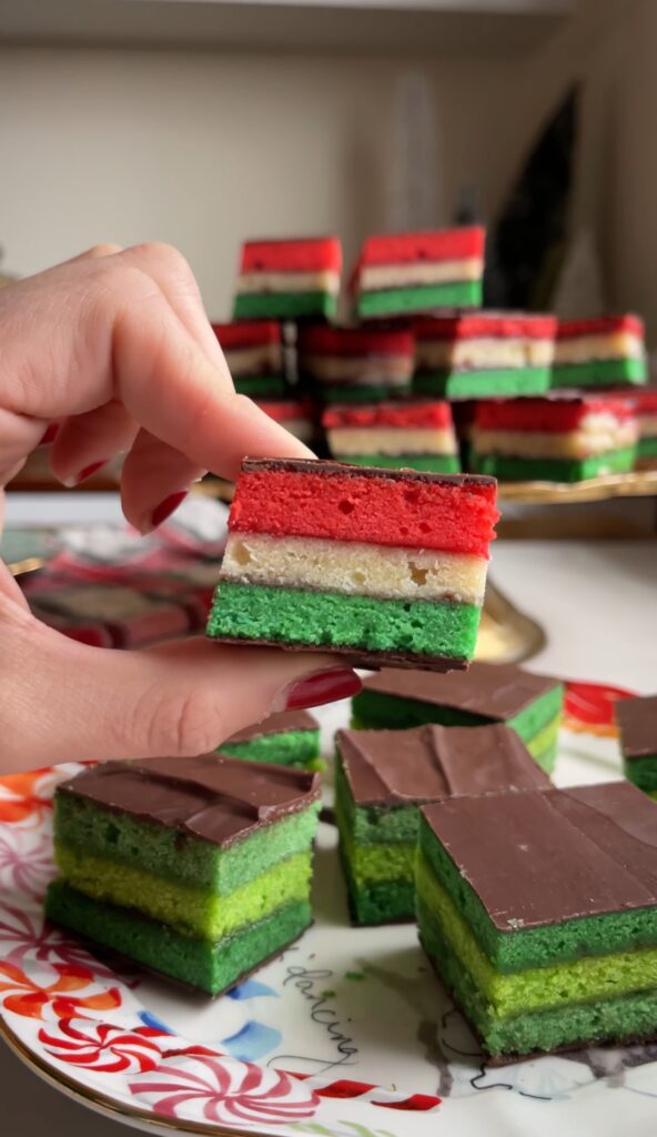 Italian Rainbow cookies recipe